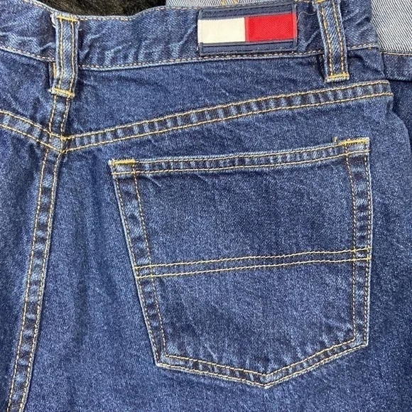 Vintage Tommy Girl Dark Wash Cropped Jeans - Picture 3 of 9